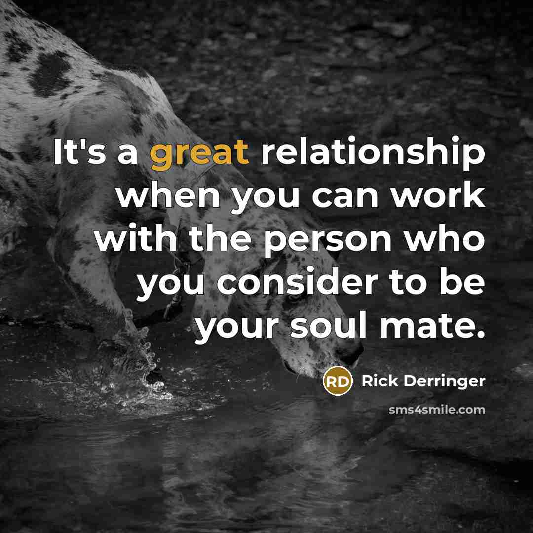 “It's a great relationship when you can work with the…” quote by Rick Derringer