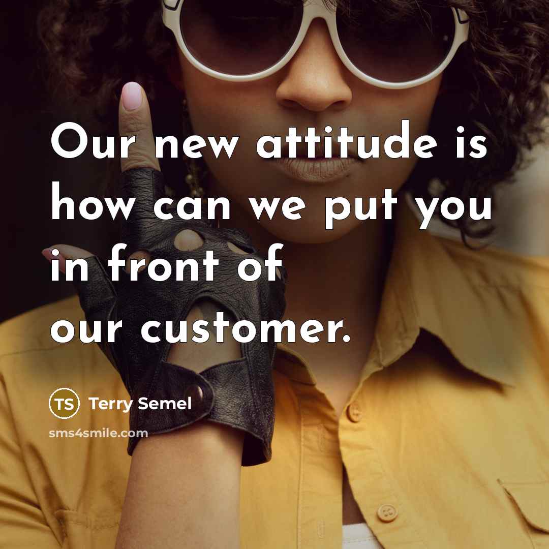 “Our new attitude is how can we put you in…” quote by Terry Semel
