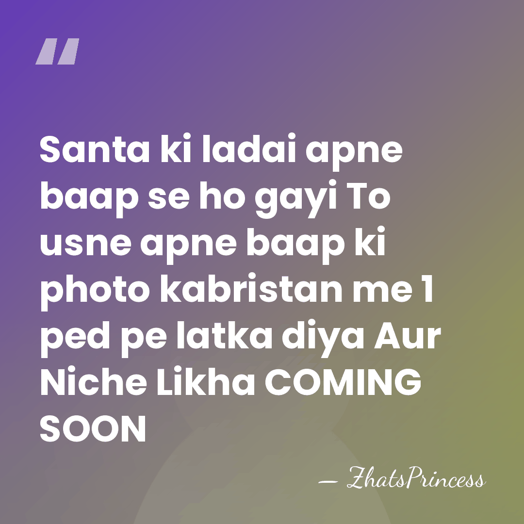 Santa ki ladai apne baap se ho gayi To usne apne baap&hellip; - ZhatsPrincess