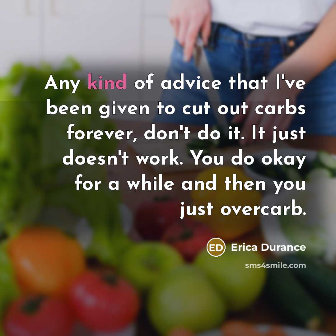 “Any kind of advice that I've been given to cut…” quote by Erica Durance
