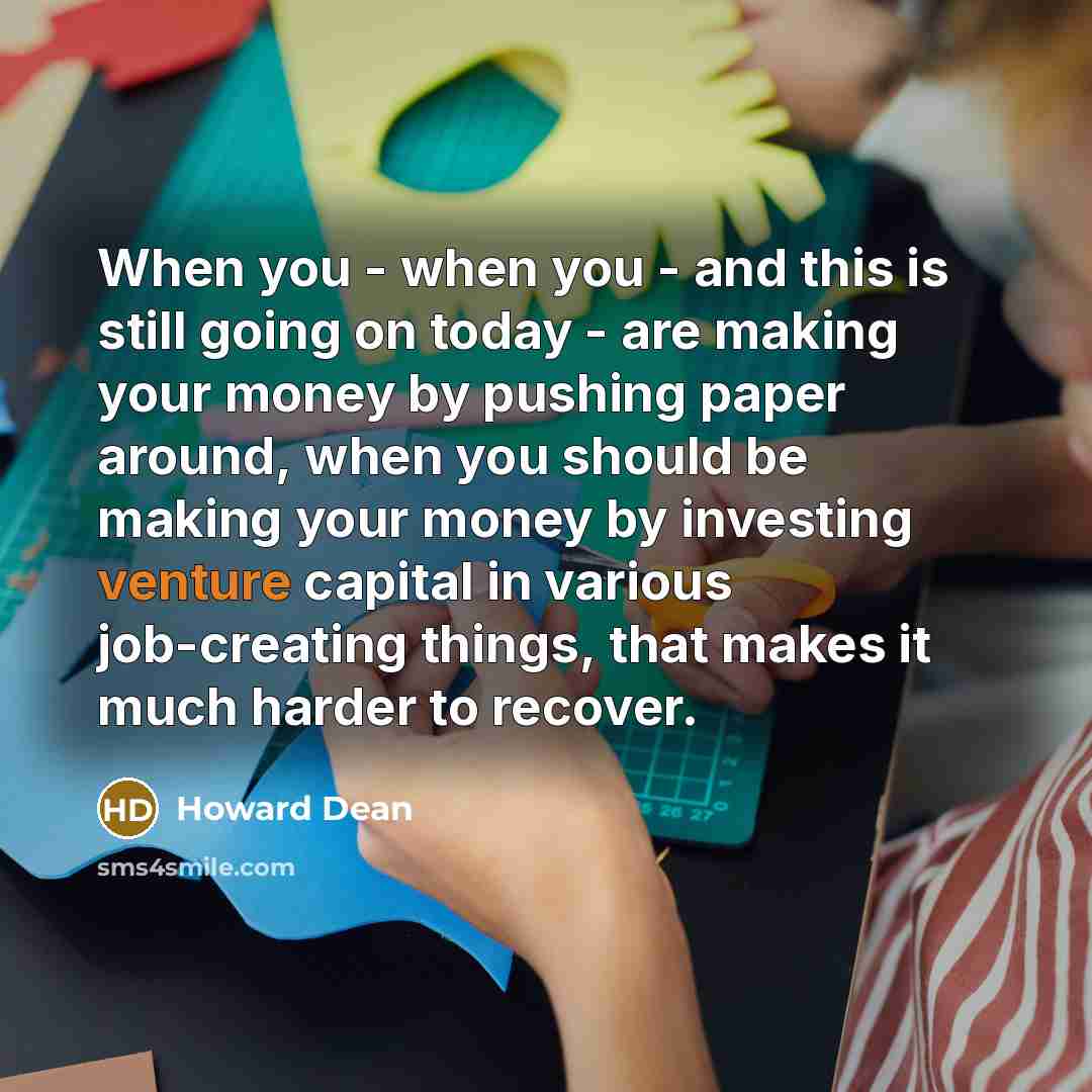 “When you - when you - and this is still…” quote by Howard Dean