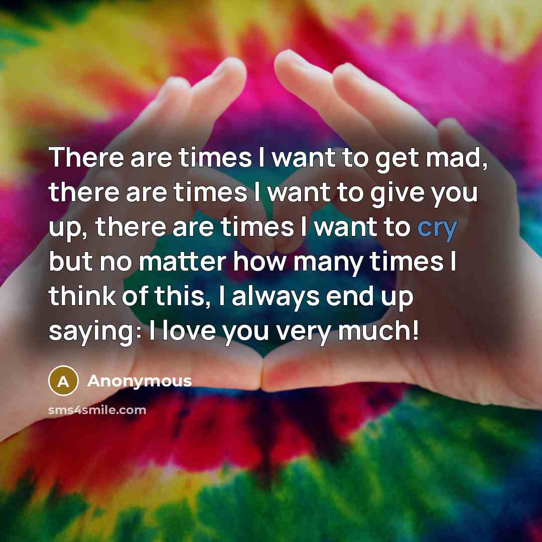 “There are times I want to get mad, there are…” quote by Anonymous