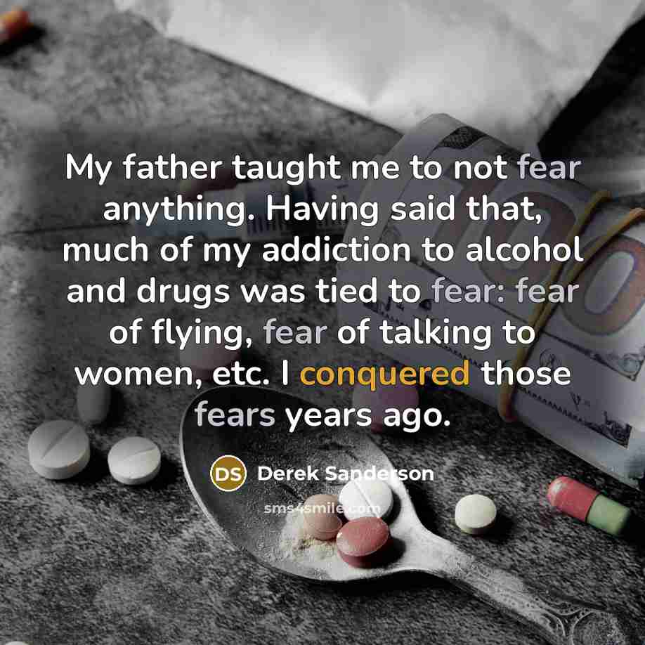 “My father taught me to not fear anything. Having said…” quote by Derek Sanderson