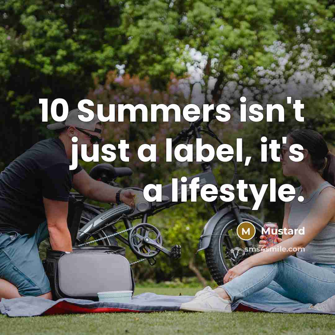 “10 Summers isn't just a label, it's a lifestyle.…” quote by Mustard