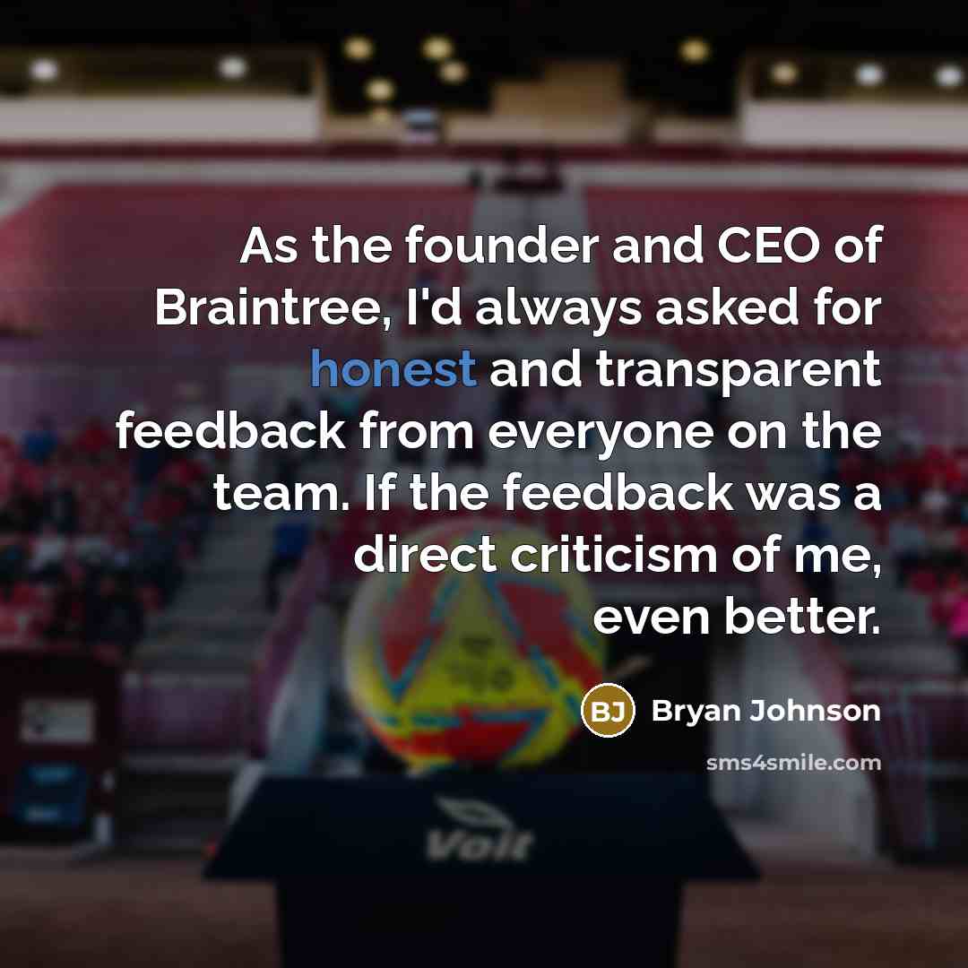 “As the founder and CEO of Braintree, I'd always asked…” quote by Bryan Johnson