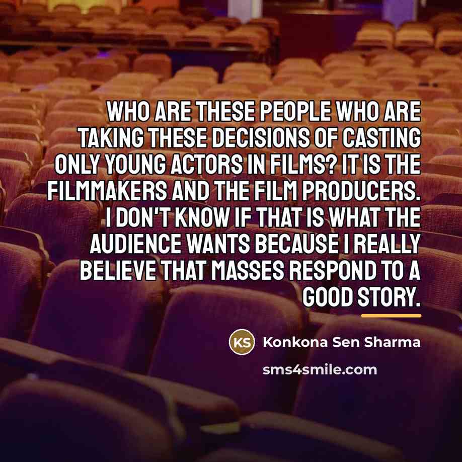 “Who are these people who are taking these decisions of…” quote by Konkona Sen Sharma