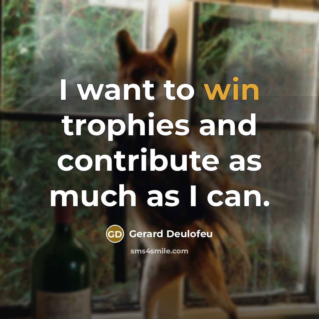 “I want to win trophies and contribute as much as…” quote by Gerard Deulofeu