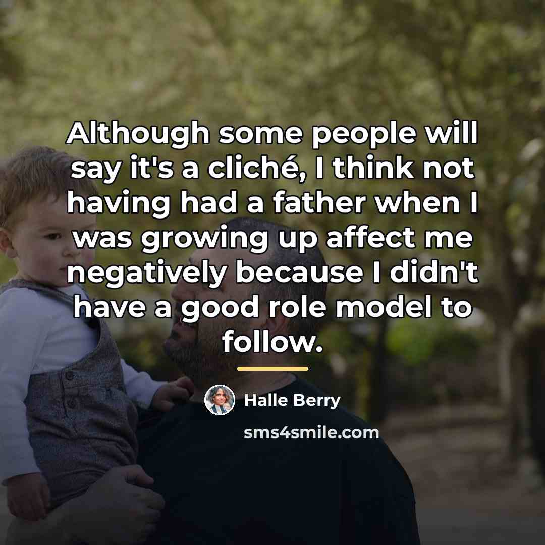 “Although some people will say it's a cliché, I think…” quote by Halle Berry