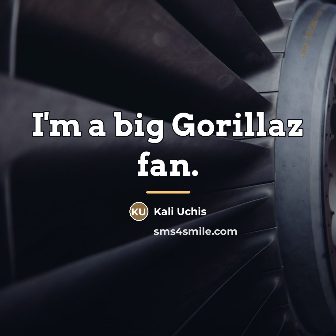 “I'm a big Gorillaz fan.…” quote by Kali Uchis