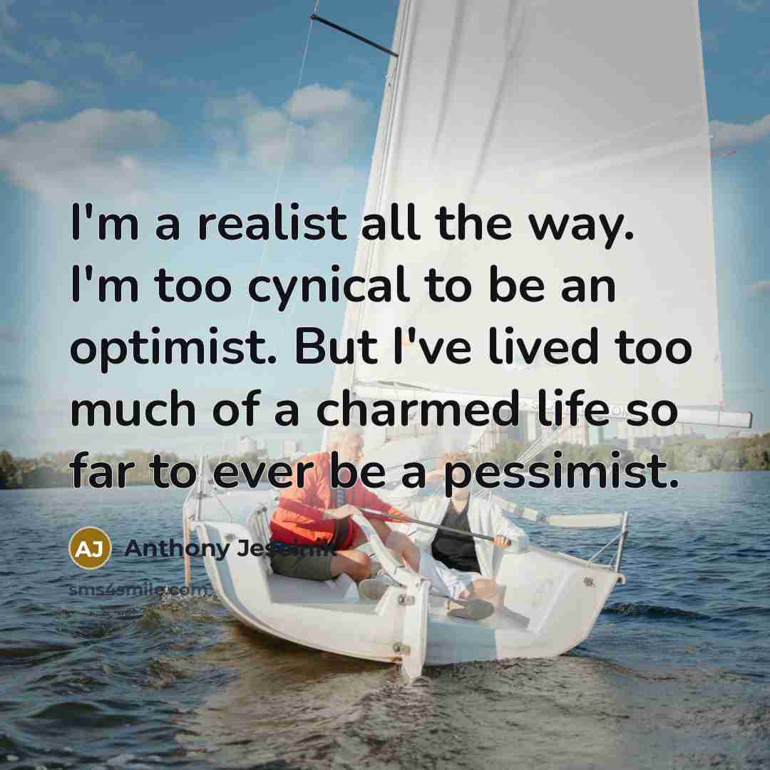“I'm a realist all the way. I'm too cynical to…” quote by Anthony Jeselnik
