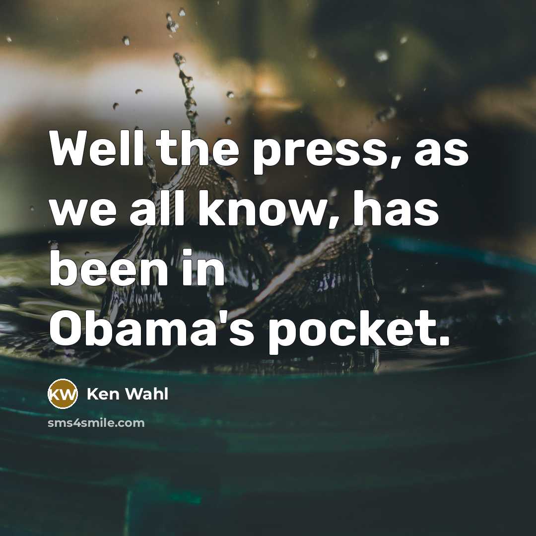 “Well the press, as we all know, has been in…” quote by Ken Wahl