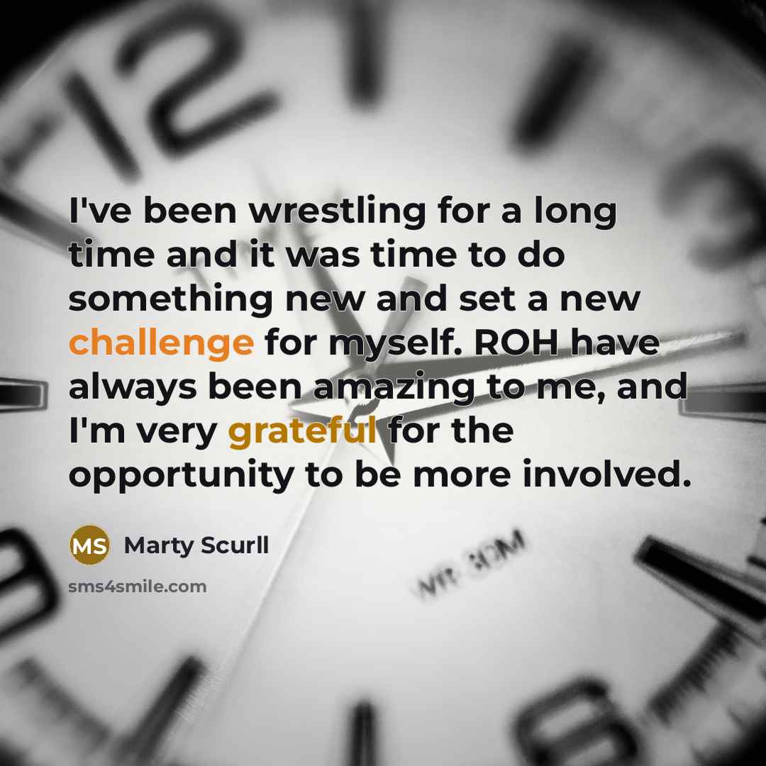 “I've been wrestling for a long time and it was…” quote by Marty Scurll
