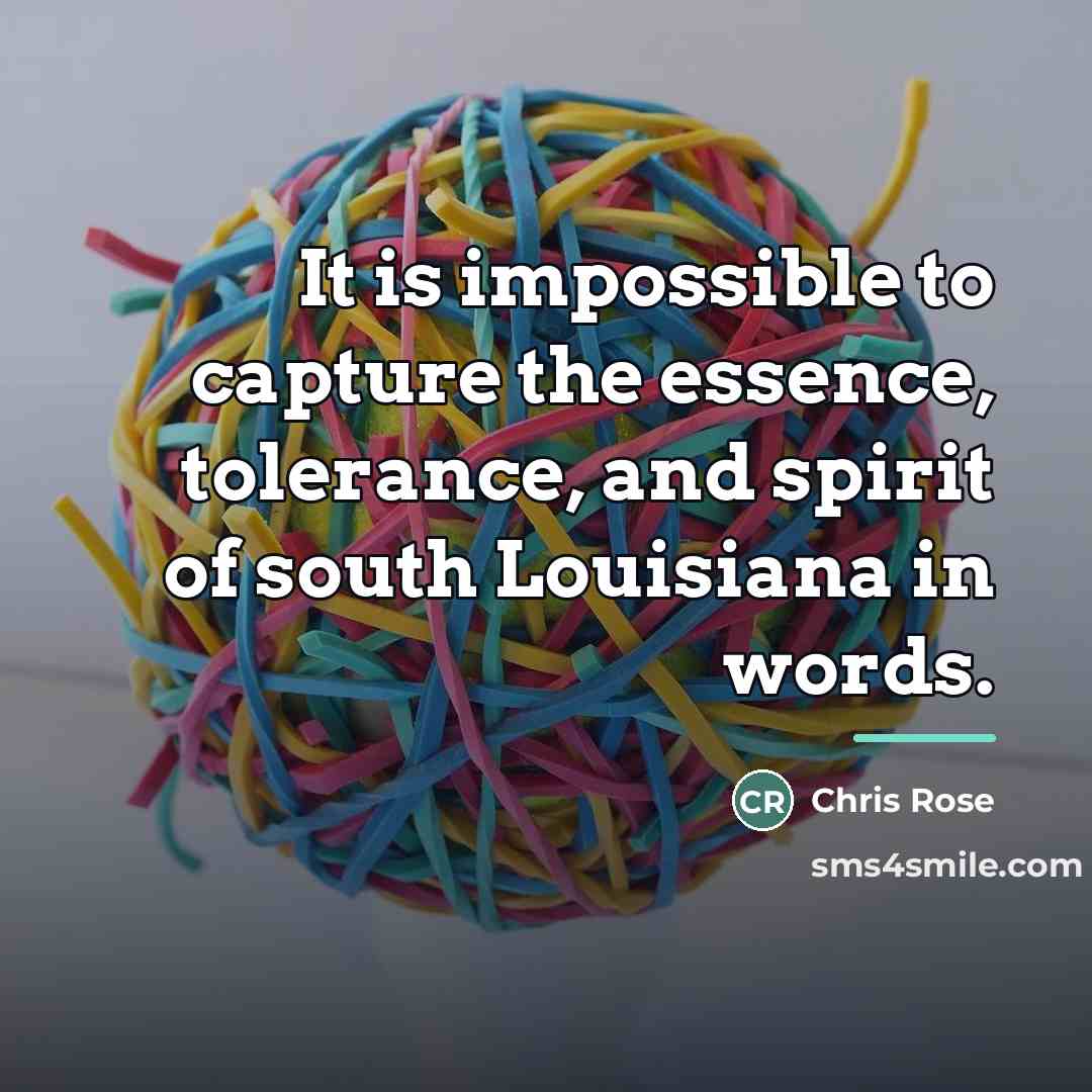 “It is impossible to capture the essence, tolerance, and spirit…” quote by Chris Rose