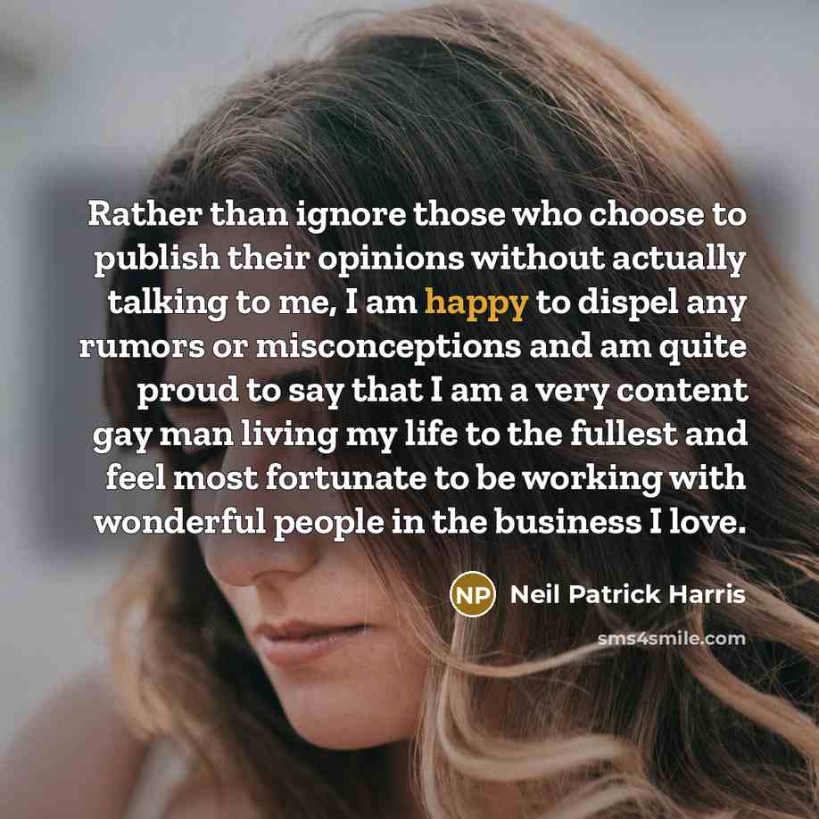 “Rather than ignore those who choose to publish their opinions…” quote by Neil Patrick Harris