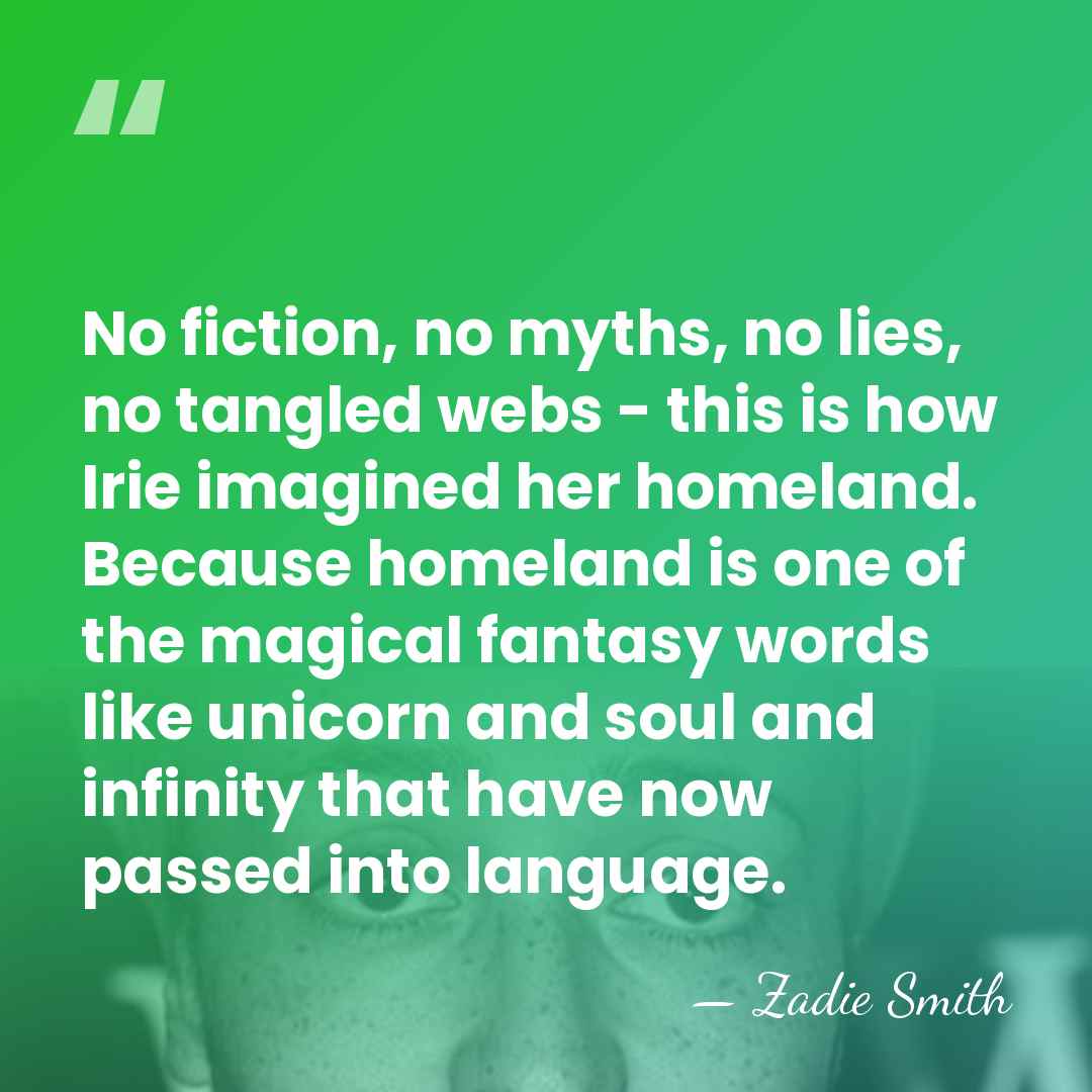 No fiction, no myths, no lies, no tangled webs - this is&hellip; - Zadie Smith