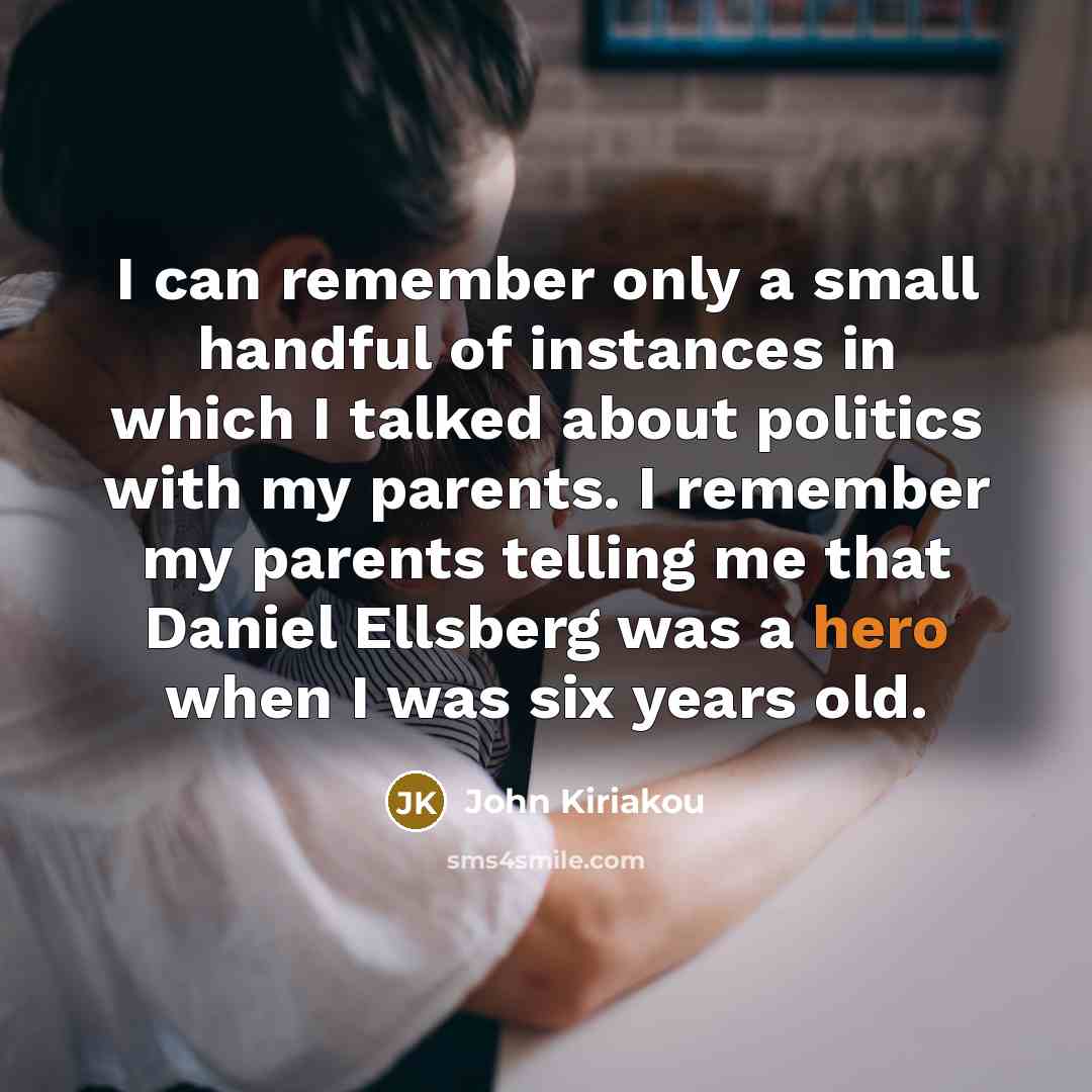 “I can remember only a small handful of instances in…” quote by John Kiriakou