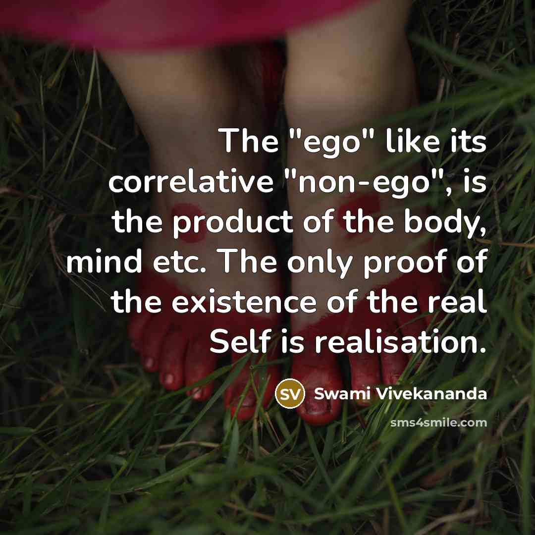 “The "ego" like its correlative "non-ego", is the product of…” quote by Swami Vivekananda