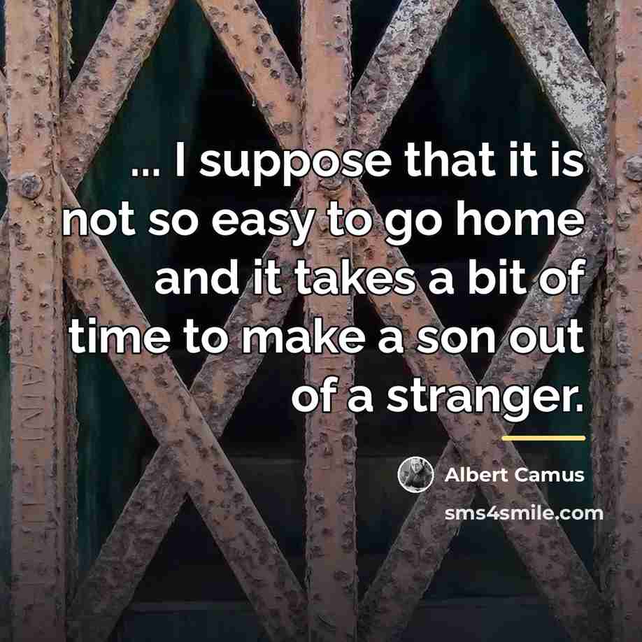 “... I suppose that it is not so easy to…” quote by Albert Camus