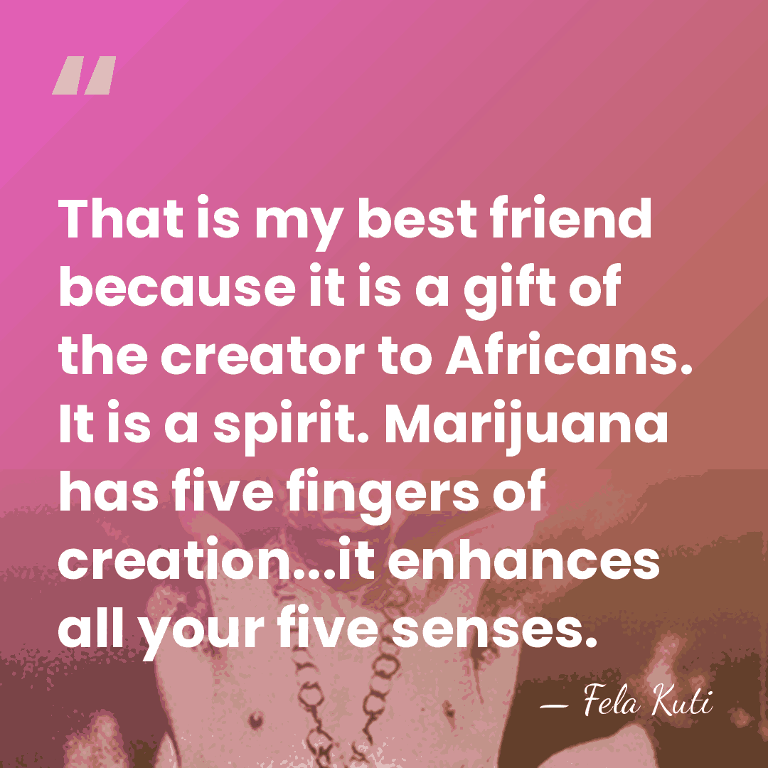 That is my best friend because it is a gift of the&hellip; - Fela Kuti
