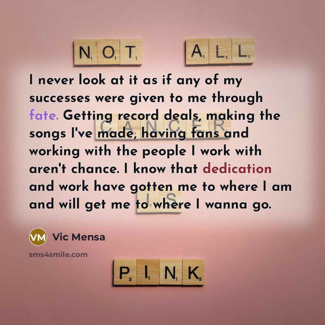 “I never look at it as if any of my…” quote by Vic Mensa