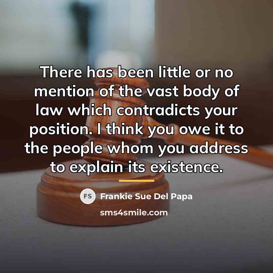 “There has been little or no mention of the vast…” quote by Frankie Sue Del Papa