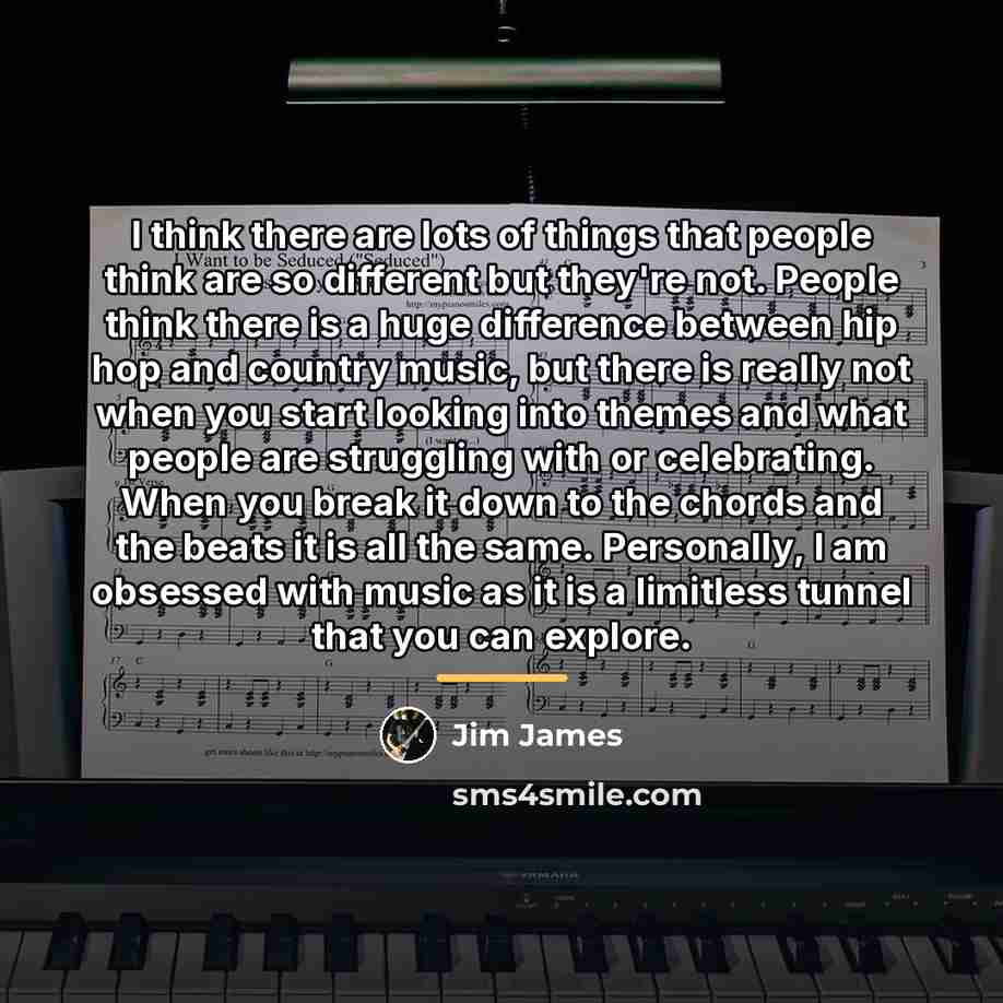 “I think there are lots of things that people think…” quote by Jim James