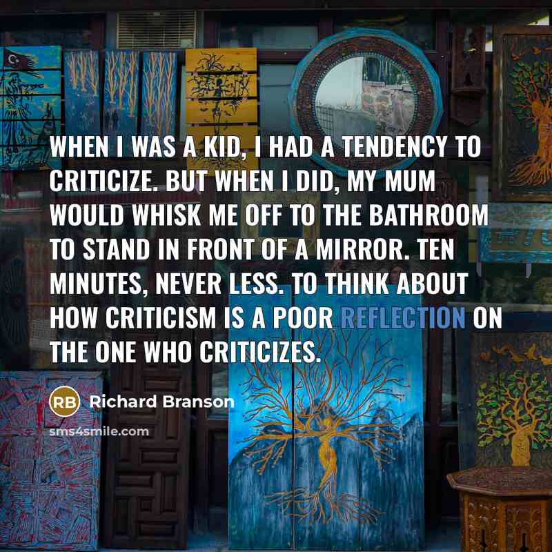 “When I was a kid, I had a tendency to…” quote by Richard Branson