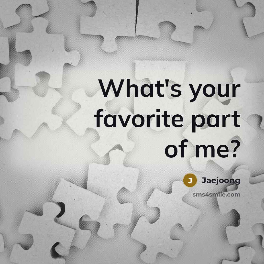 “What's your favorite part of me?…” quote by Jaejoong