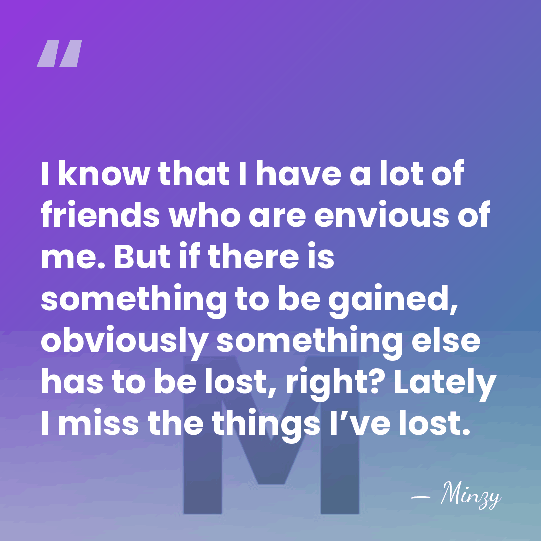 I know that I have a lot of friends who are envious&hellip; - Minzy