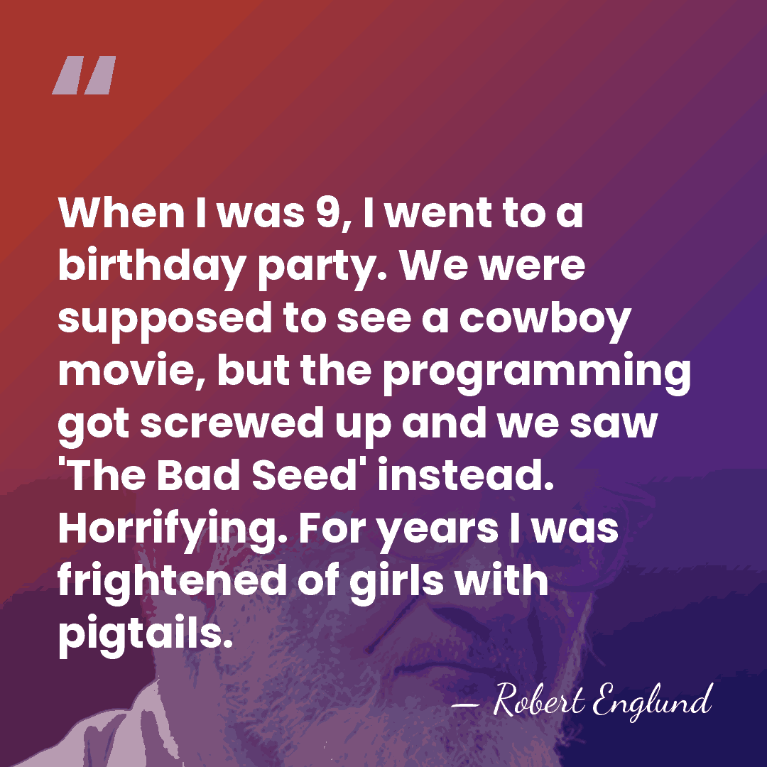 When I was 9, I went to a birthday party. We were&hellip; - Robert Englund