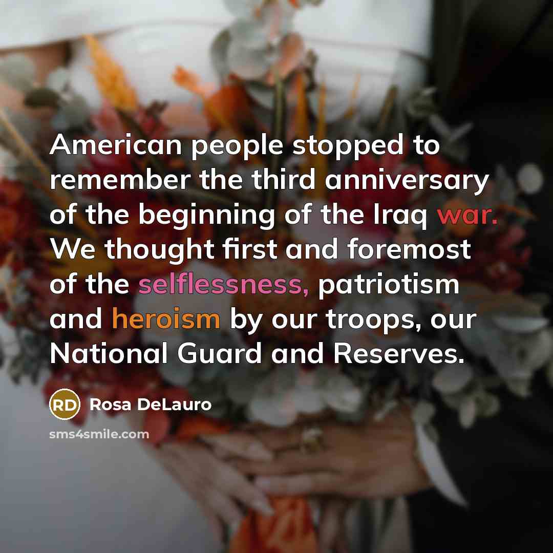 “American people stopped to remember the third anniversary of the…” quote by Rosa DeLauro