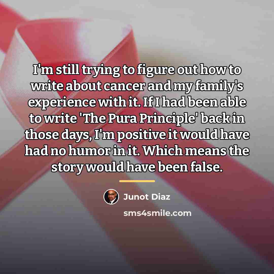 “I'm still trying to figure out how to write about…” quote by Junot Diaz