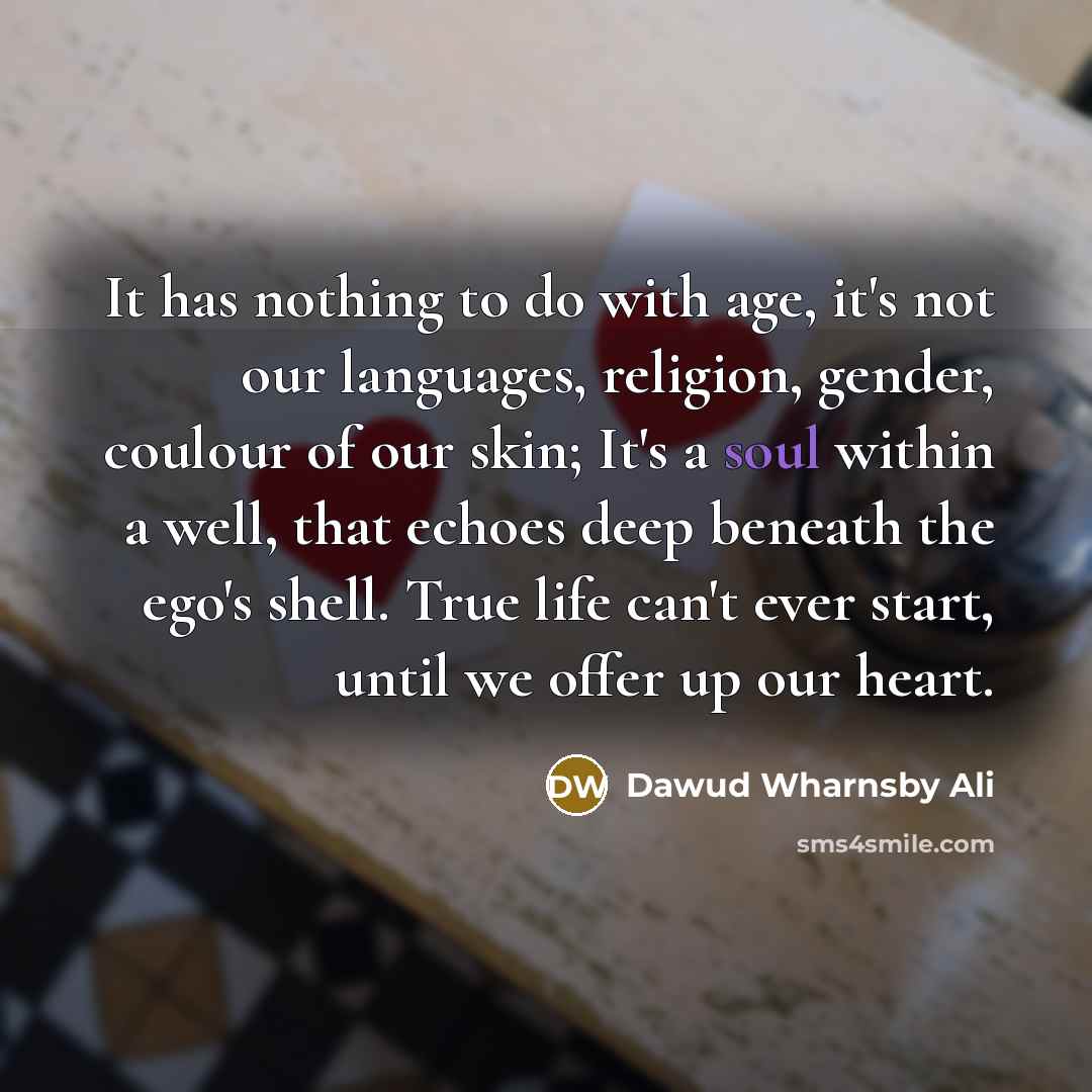 “It has nothing to do with age, it's not our…” quote by Dawud Wharnsby Ali