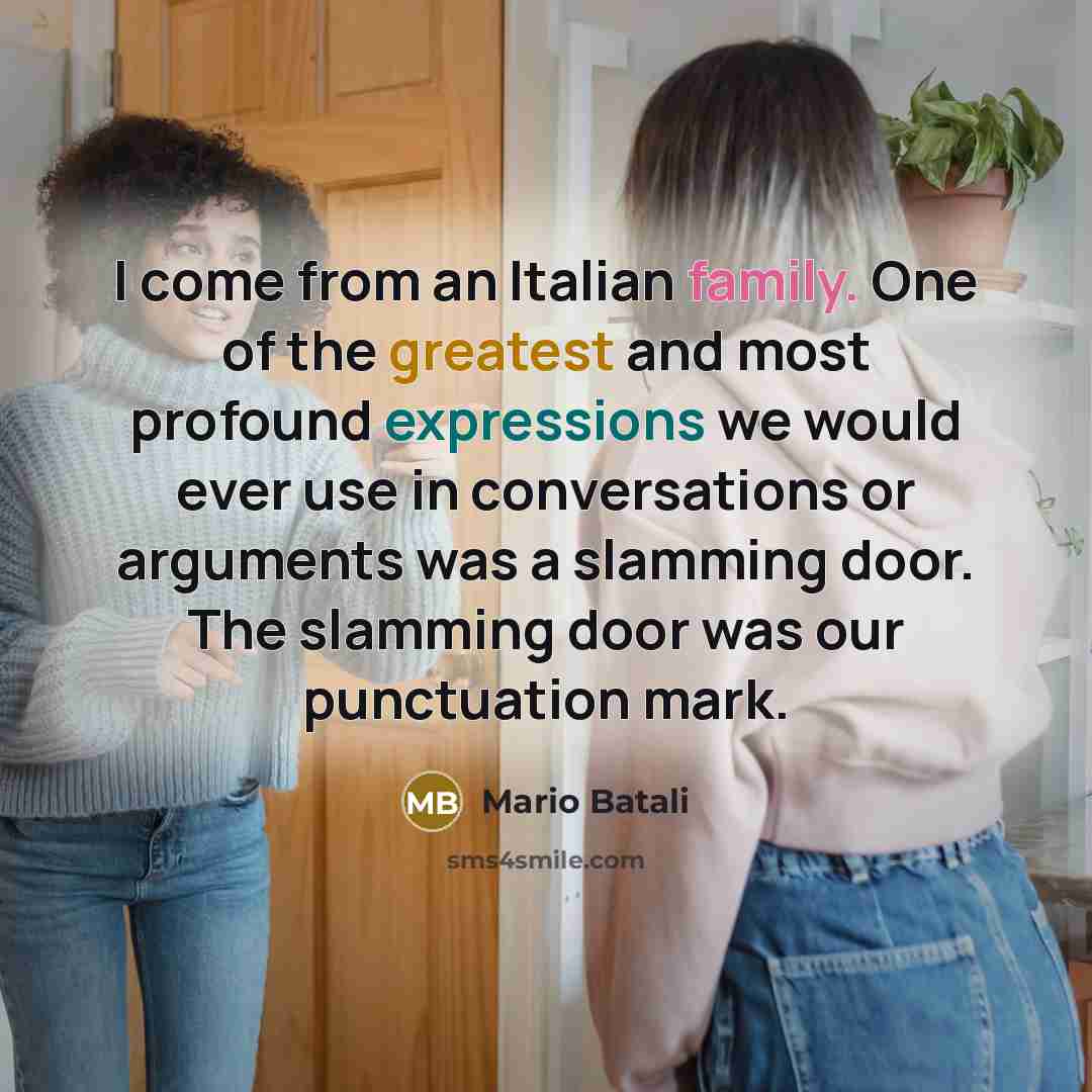 “I come from an Italian family. One of the greatest…” quote by Mario Batali