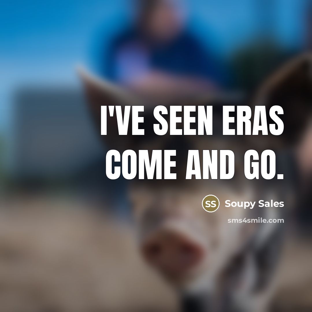“I've seen eras come and go.…” quote by Soupy Sales