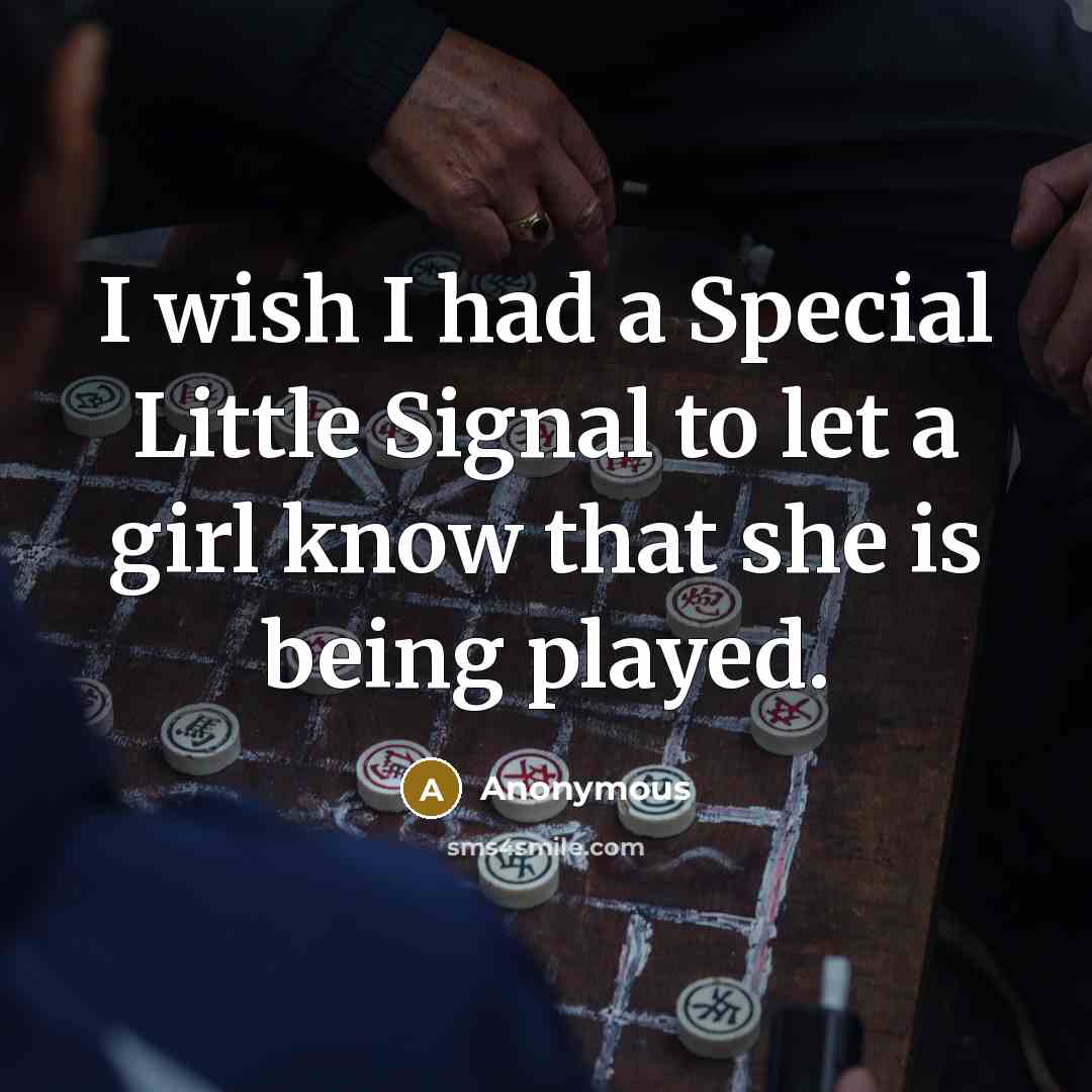 “I wish I had a Special Little Signal to let…” quote by Anonymous