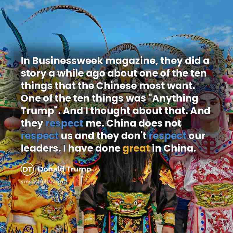 “In Businessweek magazine, they did a story a while ago…” quote by Donald Trump