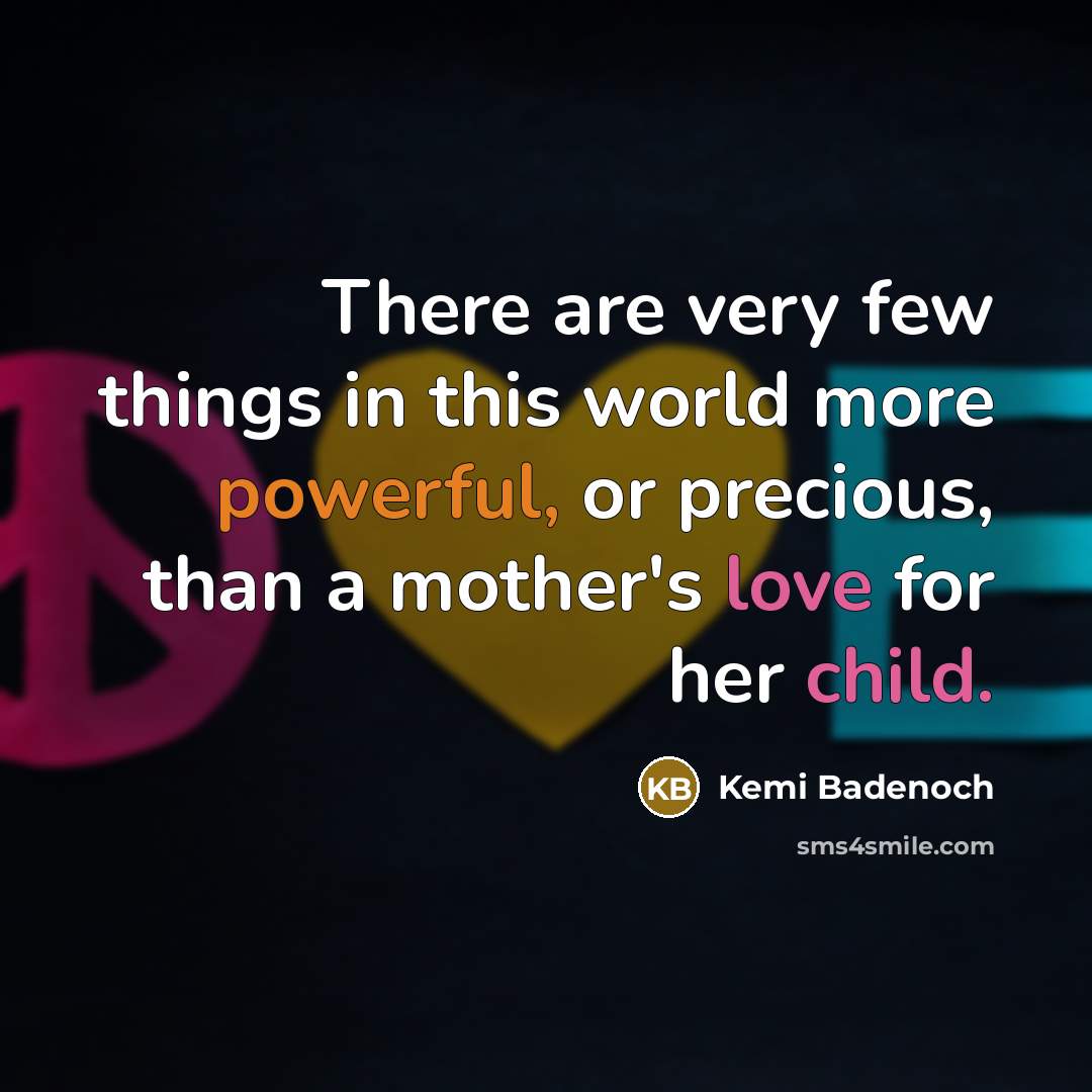 “There are very few things in this world more powerful,…” quote by Kemi Badenoch