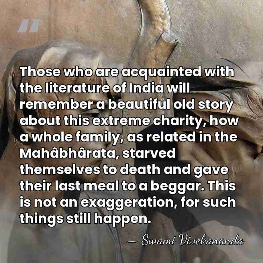 Those who are acquainted with the literature of India will remember a&hellip; - Swami Vivekananda