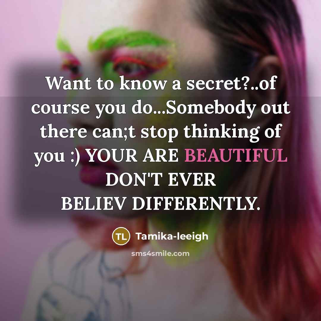 “Want to know a secret?..of course you do...Somebody out there…” quote by Tamika-leeigh