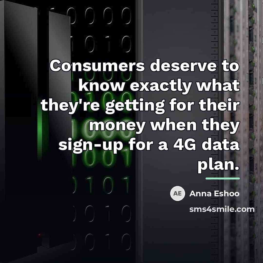 “Consumers deserve to know exactly what they're getting for their…” quote by Anna Eshoo