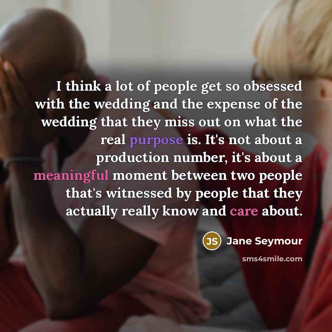 “I think a lot of people get so obsessed with…” quote by Jane Seymour