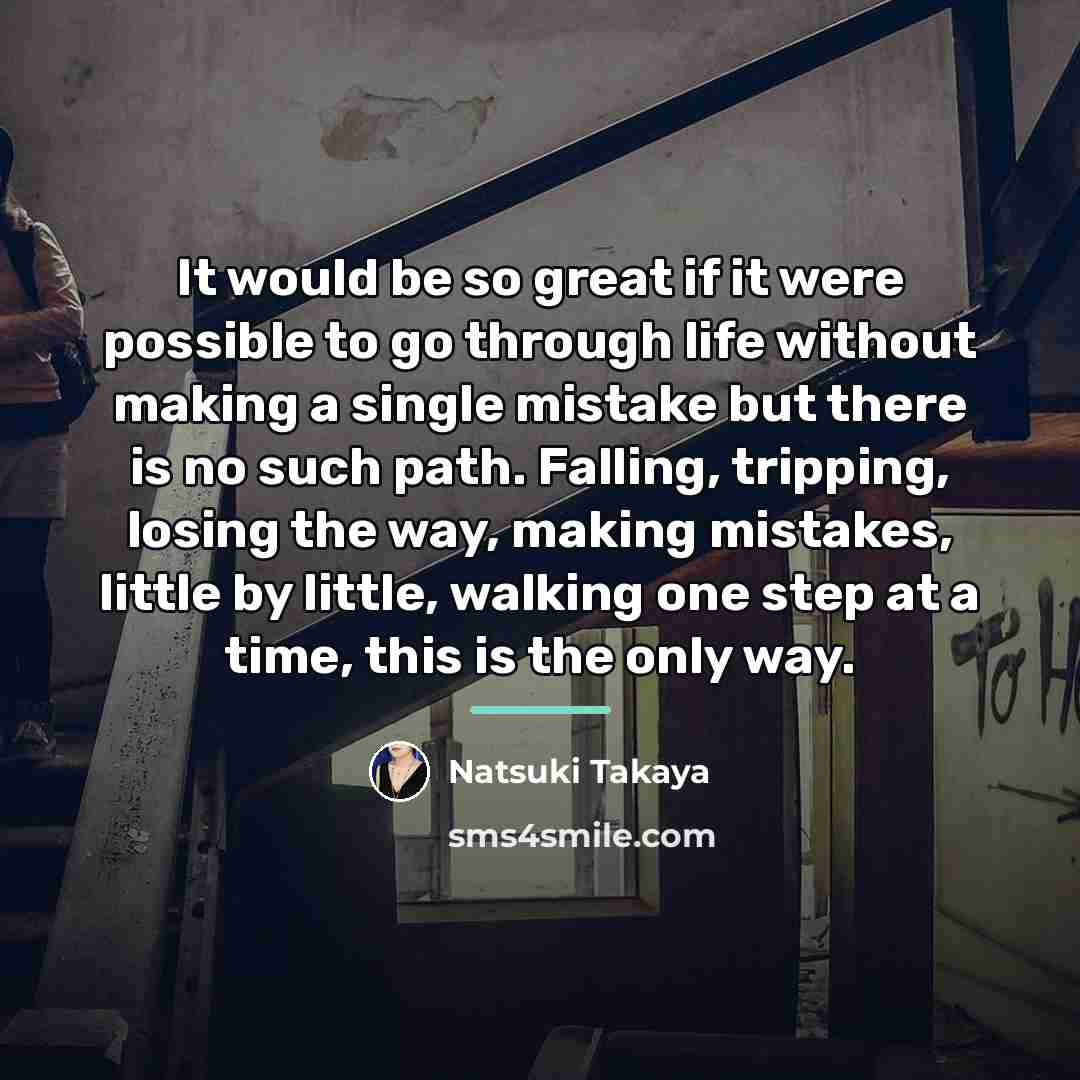 “It would be so great if it were possible to…” quote by Natsuki Takaya