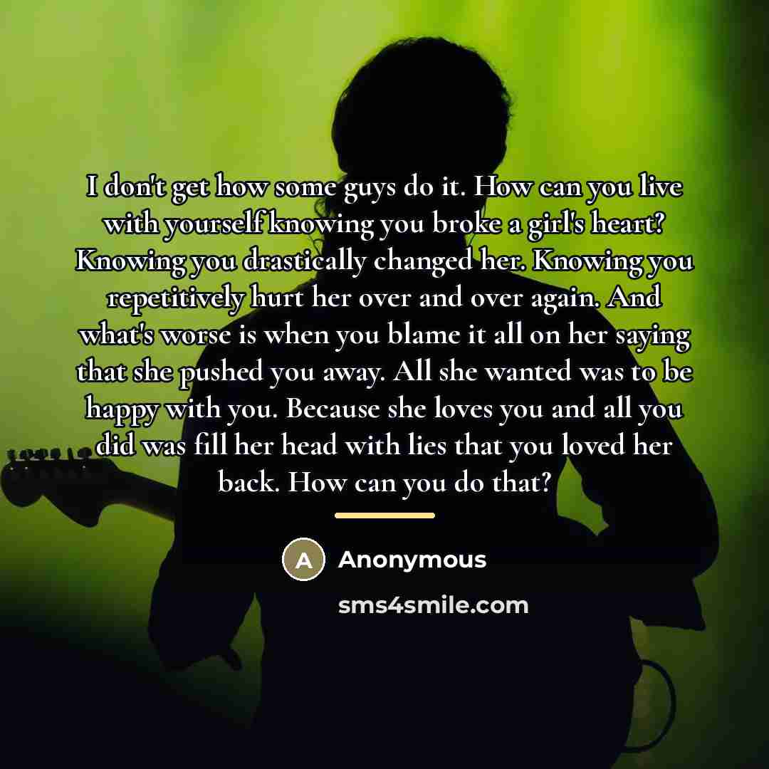 “I don't get how some guys do it. How can…” quote by Anonymous