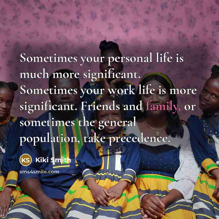 “Sometimes your personal life is much more significant. Sometimes your…” quote by Kiki Smith