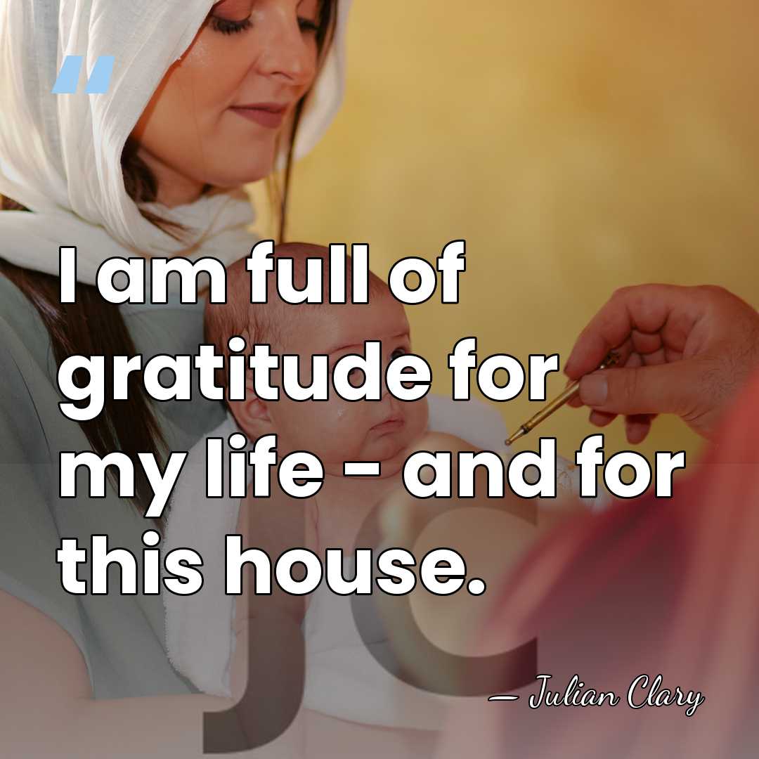 I am full of gratitude for my life - and for this&hellip; - Julian Clary