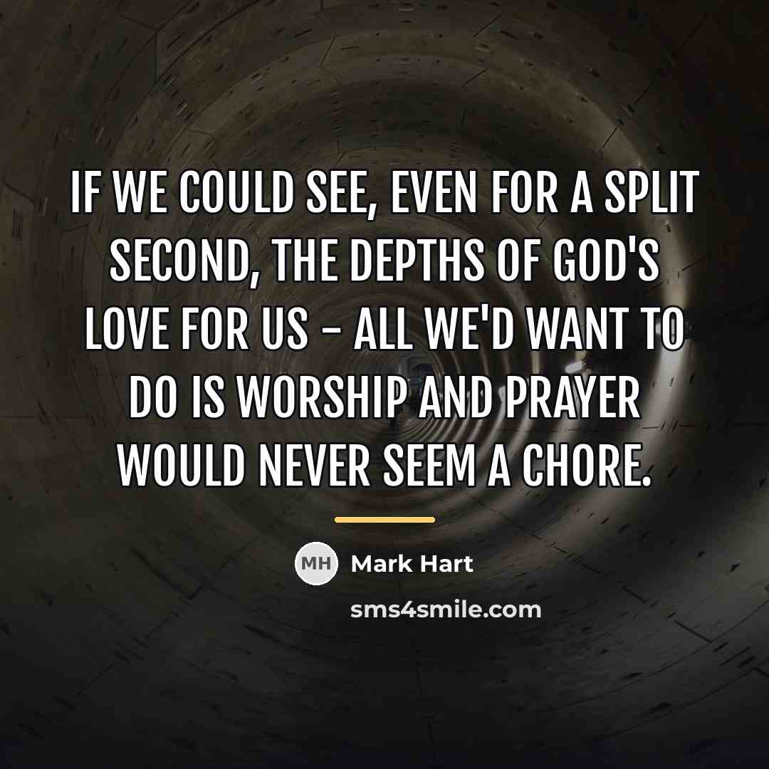 “If we could see, even for a split second, the…” quote by Mark Hart