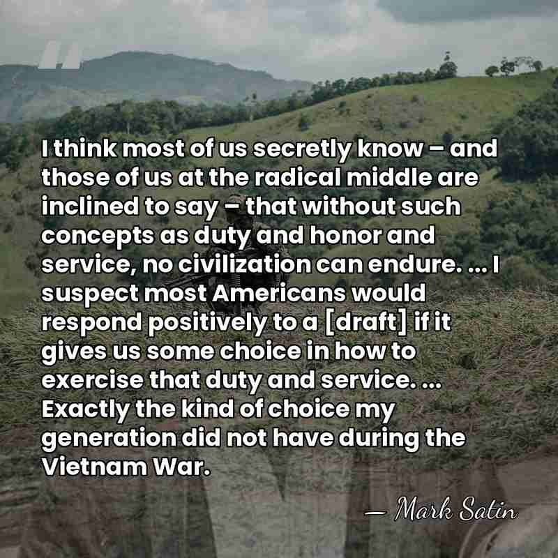 I think most of us secretly know – and those of us&hellip; - Mark Satin