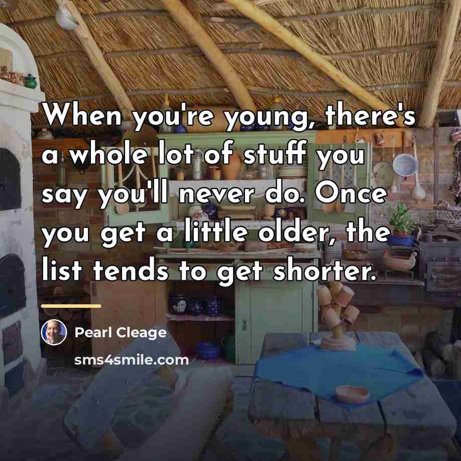 “When you're young, there's a whole lot of stuff you…” quote by Pearl Cleage