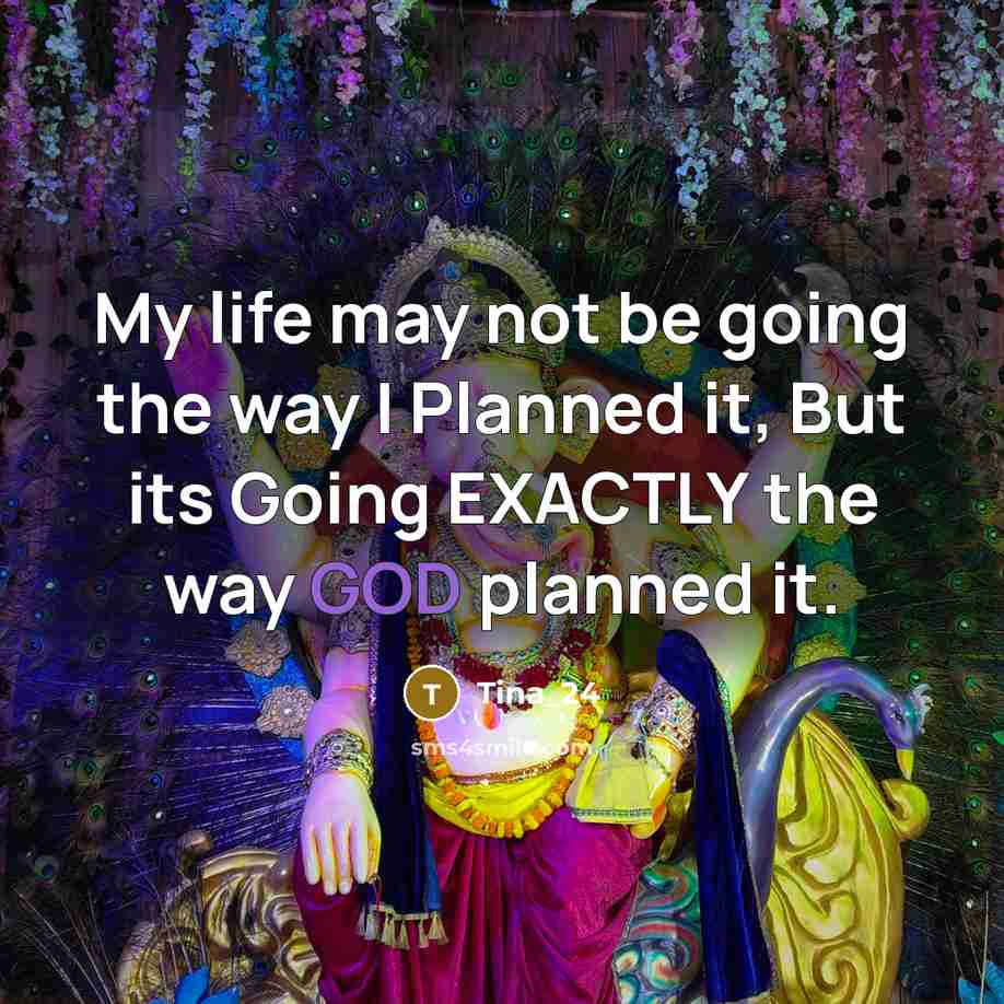“My life may not be going the way I Planned…” quote by Tina_24
